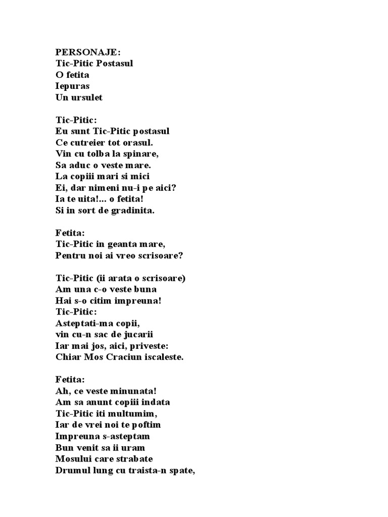 Tic Pitic | PDF