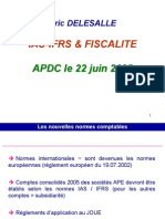 IAS IFRS FISCALITE