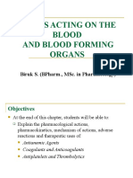 1chapter 4 Blood Pharmaco. Antianemic Drugs 1