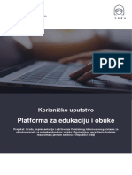 ISKRA - TRN - Uputstvo Za Platformu Za Edukaciju - v1.0