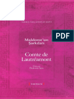 Comte de Lautreamont - Maldoror'Un Şarkıları