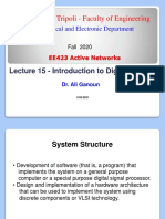 EE423 Lecture 15 - Introduction To Digital Filters