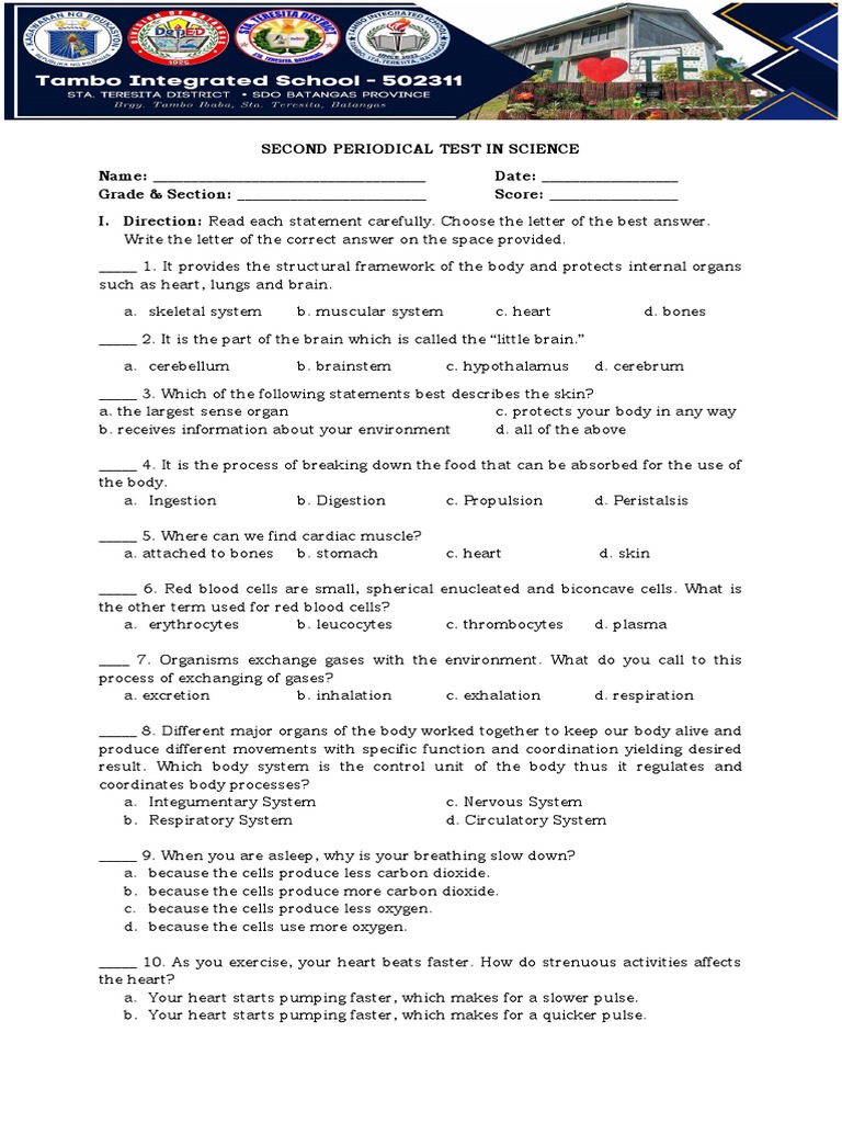2nd Periodical Test In Science 6 Melc Based Pdf Rainforest Coral Reef