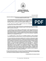 Comunicado SEGO Sobre Las Medidas Anunciadas Por El Gobierno de Castilla y Léon