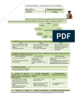 Advérbio - 8ºano - Ficha Inform - Trabalho