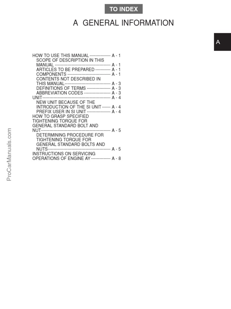 1KR-FE Engine Assembly Manual | PDF | Screw | Pascal (Unit)