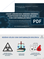 Cidade Urbanizada Gerando Grandes Quantidades de Resíduos Sólidos Com Contaminação Biológica