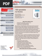 100 Sposobów Na Access