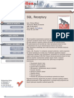 SQL. Receptury