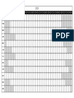 PRINTABLE YEAR PLANNER 2023