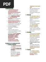 Oral Communication