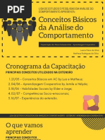 Análise de Contingências Comportamentais | PDF | Comportamento | Psicologia