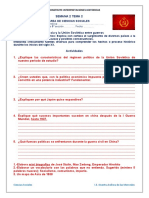 SEMANA 2 . FICHA DE TRABAJO DE 5° Asia y la Unión Soviética entre guerras (1)