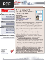 C++. 50 Efektywnych Sposobów Na Udoskonalenie Twoich Programów