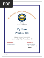 Computer Science Practical File