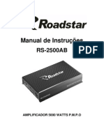 Manual Roadstar RS-2500ab