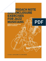 15 Approach Note Enclosure Exercises For Jazz Musicians