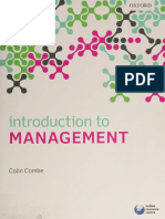 Colin Combe - Introduction To Management (2014, Oxford University Press) - Libgen - Li
