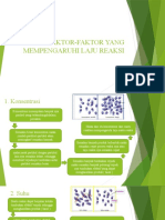 Materi Faktor-Faktor Yang Mempengaruhi Laju Reaksi