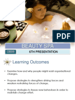 Beauty Spa: 6Th Presentation