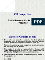 Oil Properties - 1