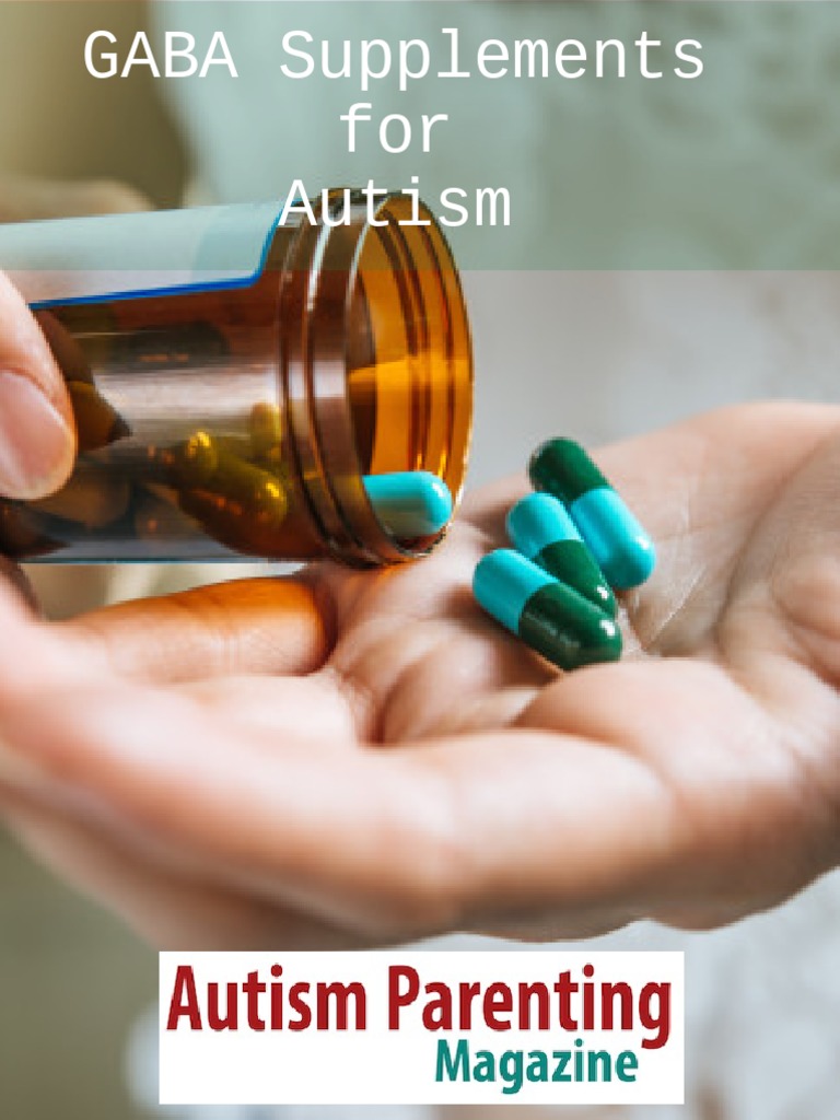 GABA Supplements For Autism PDF Autism Attention Deficit Hyperactivity Disorder