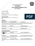 Watch Log 08-05-11night