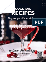 Queen Bee Mixology Holiday Recipe Book