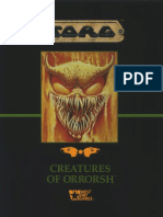 Torg – Supplément_Creatures of Orrorsh