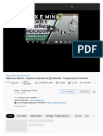 Máxima e Mínima - Suporte e Resistência ?indicador - Programação Profitchart - YouTube