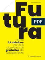 25 Alternativas Clasicos Tipograficos