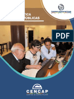 Políticas Públicas del Estado Plurinacional de Bolivia