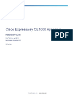 Cisco Expressway CE1000 Install Guide