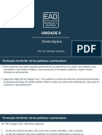 Direito Agrário: Bens Públicos, Terras Particulares e Formas de Aquisição da Propriedade Rural