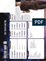 10th Doctor Character Sheet
