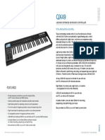 Alesis Electronic Keyboard QX49