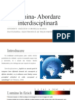 Prezentare Interdisciplinaritate