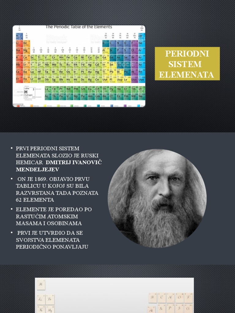 Periodni Sistem Elemenata | PDF