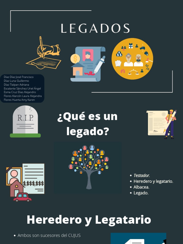 Tipos y Clases de Legados | PDF | Legado | Herencia