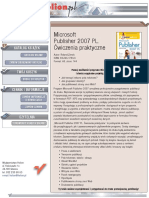 Microsoft Publisher 2007 PL. Ćwiczenia Praktyczne