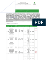 Iniciacao Cientifica e Tecnologica Edital No 030 2021 Divulgacao Do Resultado Preliminar Das Propostas Homologadas 030 4