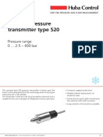 Relative Pressure Transmitter Type 520