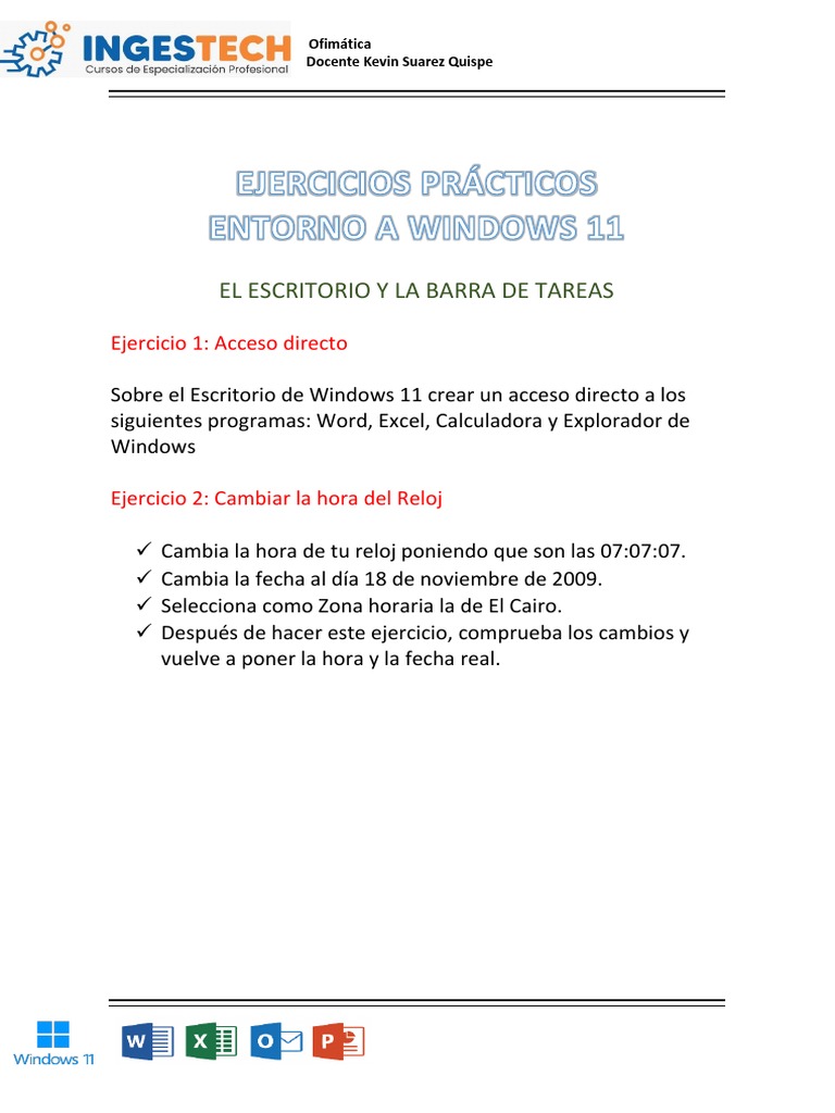 Ejercicios Prácticos | PDF | Archivo de computadora | Hardware de la ...