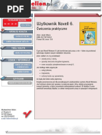 Download Novell NetWare 6 wiczenia praktyczne Uytkownik by helionsa SN62095851 doc pdf