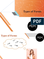 Types of Forms