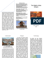 Museum Project 3 Fold Brochure Template