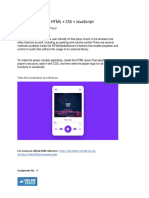 Assignment No. 4 HTML CSS JS