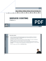 CHP 12. Service Costing - CAP