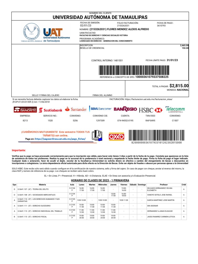 Ficha de Pago | Descargar gratis PDF | Economias | Dinero