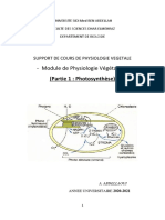 Physiologie Vegetale 2 S4